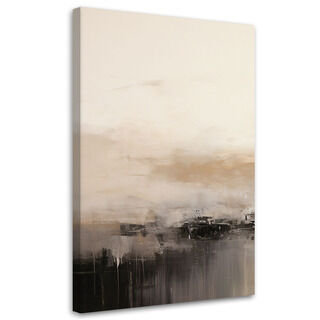 Leinwandbild, Abstrakte Lofts Beige - (40x60)