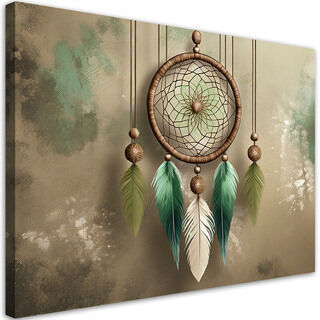 Leinwandbild, Traumfänger Boho