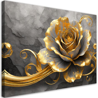 Leinwandbild, Musik Roségold