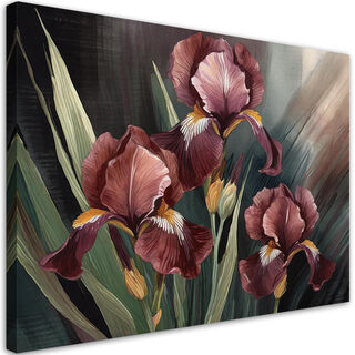 Leinwandbild, Blumen Pflanzen Botanik