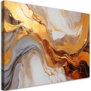 Leinwandbild, Textur Gold Kupfer abstrakt