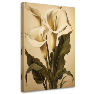 Leinwandbild, Kalia Nature Flower Vintage