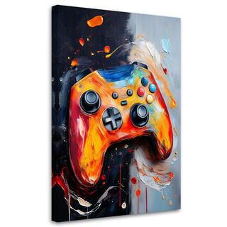 Leinwandbild, Gaming-Konsolen-Controller