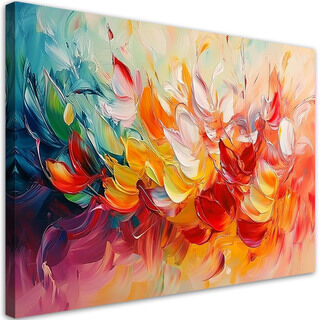Leinwandbild, Bunte moderne Abstraktion