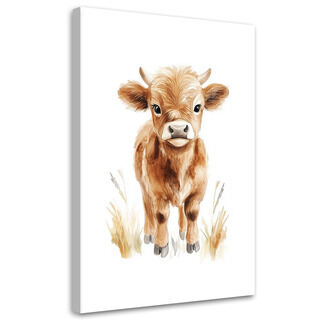 Wandbild modern, Kuh Tiere