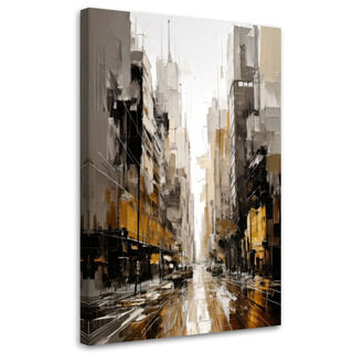 Wandbild modern, Stadt Gasse Modern