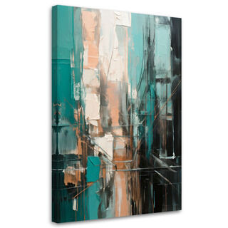 Leinwandbild, Abstraktion Urban Acryl