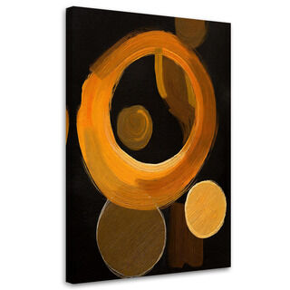 Wandbild modern, Abstrakte Kreise Acryl