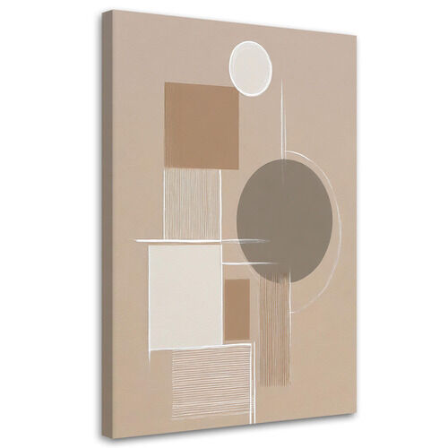 Bilder Wohnzimmer, Geometrische Abstraktion Figuren