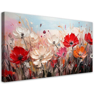 Bild für das Schlafzimmer, Blumen auf der Wiese