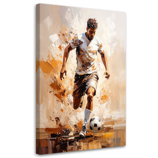 Modern Wandbild für Jungen, Fußballspieler