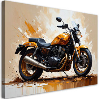 Wandbild, Sportmotorrad