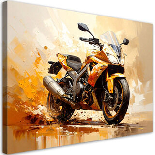 Wandbild, Motorrad Sportmotorrad