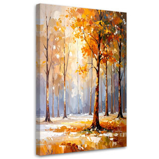 Bild für das Schlafzimmer Wohnzimmer, Landschaft Bäume Wald Natur