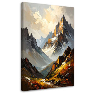 Bild für das Schlafzimmer Wohnzimmer, Landschaft Landschaft Berge Natur