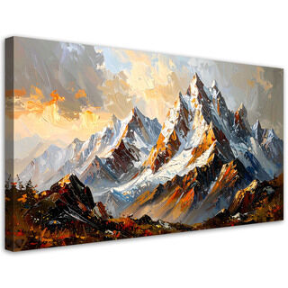Bild, Berglandschaft im Winter