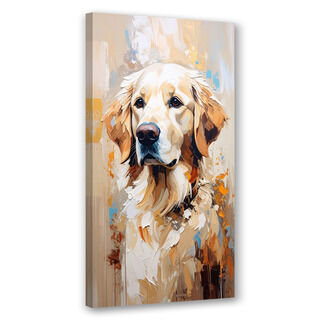 Modernes Bild für das Wohnzimmer Büro, Hund Labrador Retriever Tier