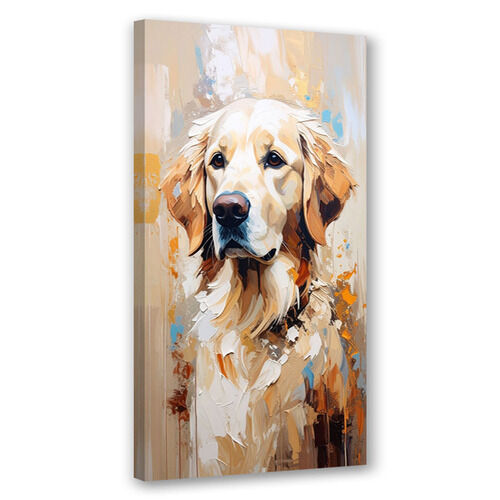 Modernes Bild für das Wohnzimmer Büro, Hund Labrador Retriever Tier