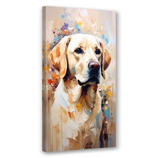 Modernes Bild für das Wohnzimmer Büro, Labrador Retriever Hund Tier