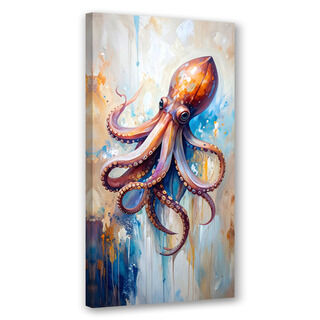 Modernes Bild für die Küche, Bar oder das Restaurant, Oktopus Meeresfrüchte