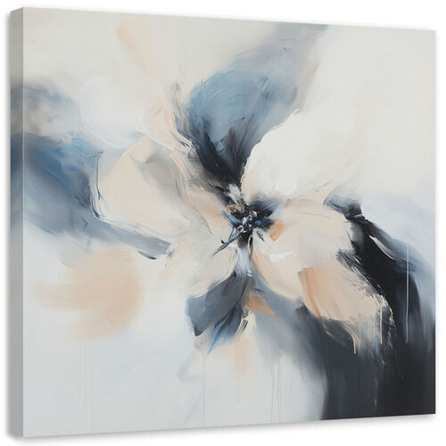 Bild für das Wohnzimmer, Moderne Abstrakt beige blau