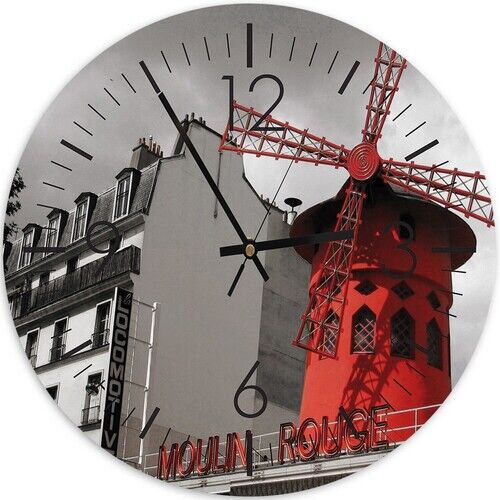 Wanduhr, Moulin Rouge