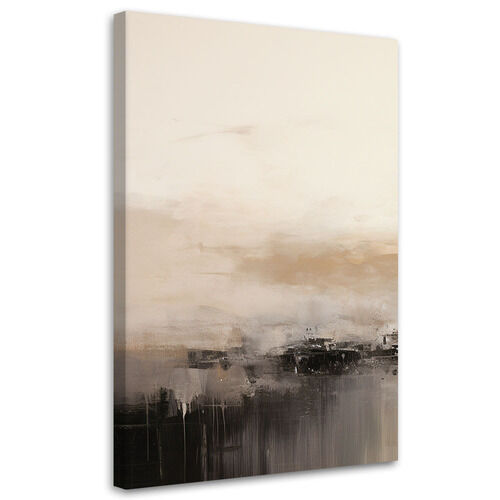 Leinwandbild, Abstrakte Lofts Beige - (40x60)