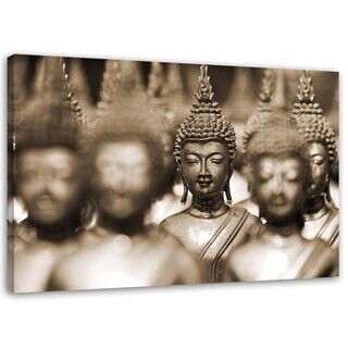 Wandbilder, Buddha in der Menge