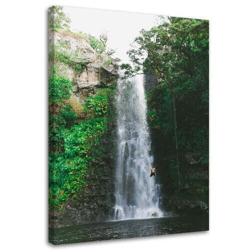 Wandbilder, Wasserfall Berglandschaft Natur