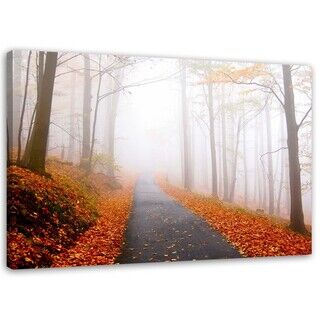 Wandbilder, Goldener Herbst im Park