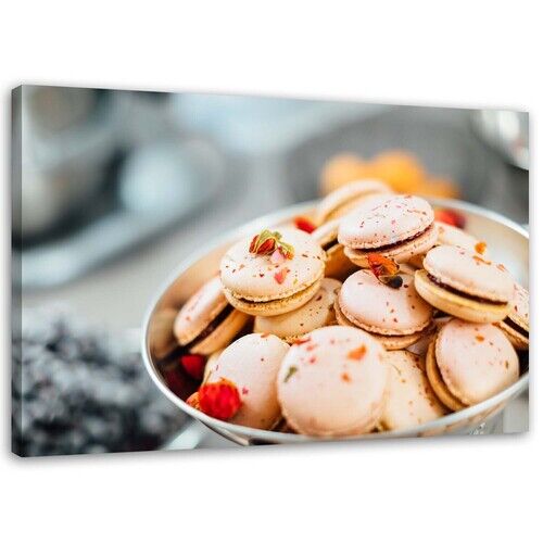 Wandbilder, Rosenmacarons