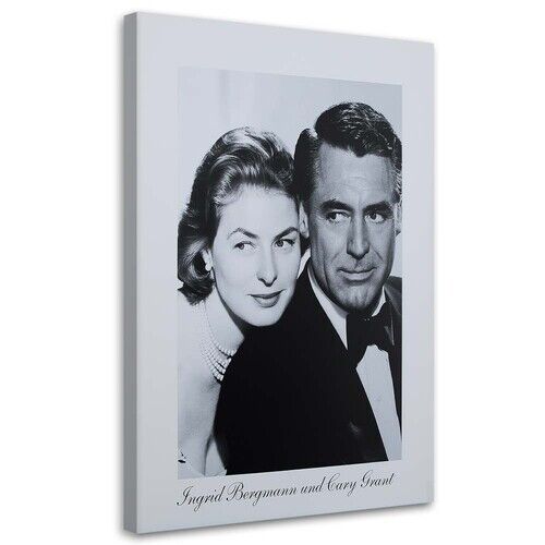 Wandbilder, Ingrid Bergmann und Cary Grant