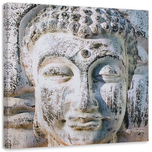 Wandbilder, Buddha-Statue in einer Wand