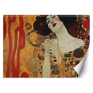 Tapete, Schöne Frau - G. Klimt