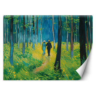 Wandbilder, Paar im Wald - V. van Gogh