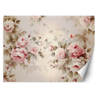 Tapete, Shabby-Chic-Rosen