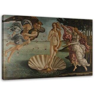 Wandbilder, Geburt der Venus - S. Botticelli Reproduktion