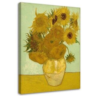 Wandbilder, Sonnenblumen - V. van Gogh Reproduktion