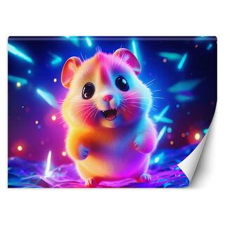 Tapete, Neon-Hamster