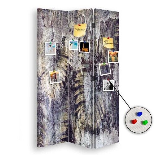 Raumteiler Beidseitig PIN IT, Die Dynamik der Natur - (110x170)