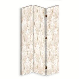 Raumteiler Beidseitig drehbar, Serene Beige - (110x170)