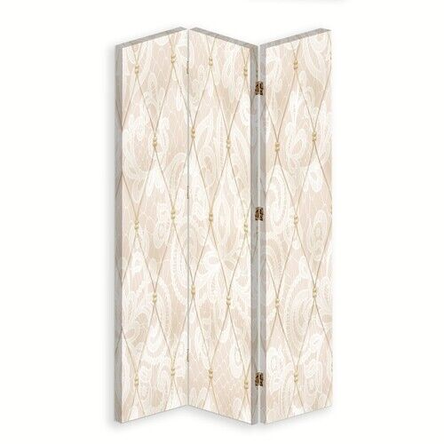 Raumteiler Beidseitig drehbar, Serene Beige - (110x170)