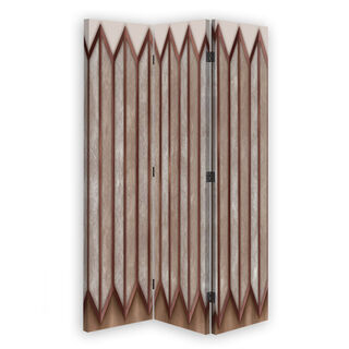 Raumteiler Beidseitig drehbar, 3D-farbige Fenster - (110x170)