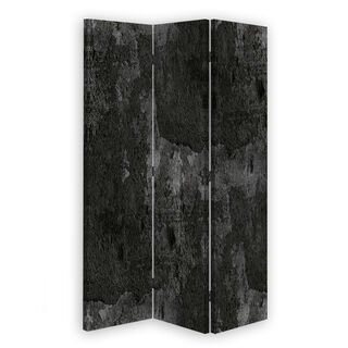 Raumteiler Beidseitig drehbar, Alte Betonwand - (110x170)