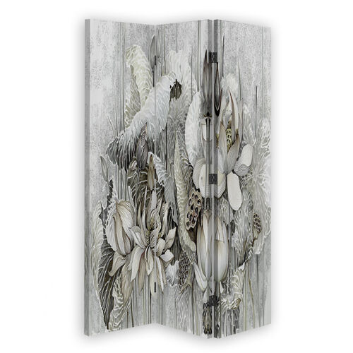 Raumteiler Beidseitig drehbar, Heilige Lotusblumen - (110x170)