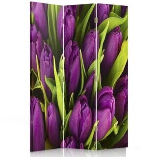 Raumteiler Beidseitig drehbar, Violett von Tulpen - (110x170)