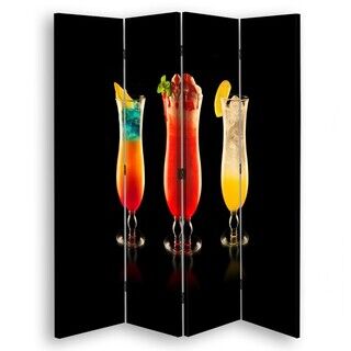 Raumteiler Beidseitig, Cocktails - (145x170)