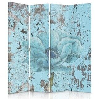 Raumteiler Beidseitig, Das Geheimnis einer blauen Blume - (145x170)