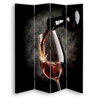 Raumteiler Beidseitig, Aroma von Rotwein - (145x170)