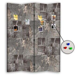 Raumteiler Beidseitig PIN IT, Dezenter Charme - (145x170)